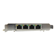 StarTech.com 4 Port Gigabit Power over Ethernet PCI Express Netzwerkkarte - PSE / PoE PCIe NIC - 4-f Produktbild Additional View 2 S