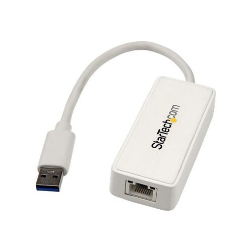 StarTech.com USB 3.0 SuperSpeed auf Gigabit Ethernet Lan Adapter mit USB Port Produktbild Additional View 1 L