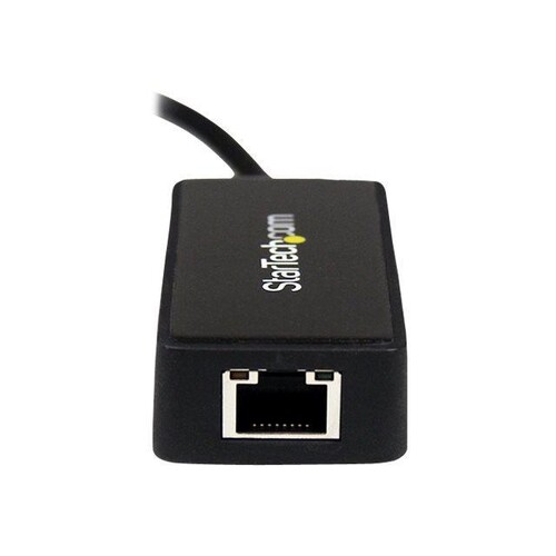 StarTech.com USB 3.0 SuperSpeed auf Gigabit Ethernet Lan Adapter mit USB Port Produktbild Additional View 1 L