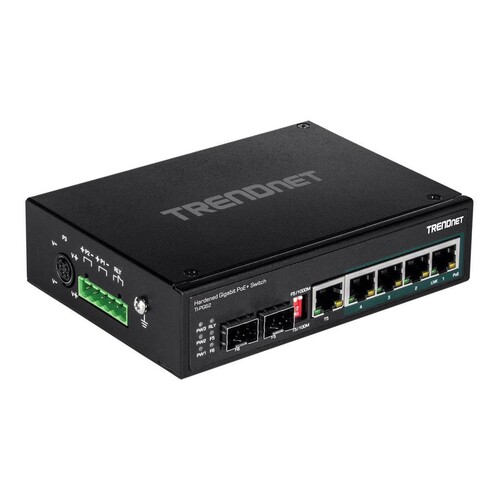 TRENDnet TI-PG62 - Switch - unmanaged - 4 x 10/100/1000 (PoE+) Produktbild