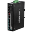 TRENDnet TI-PG62 - Switch - unmanaged - 4 x 10/100/1000 (PoE+) Produktbild Additional View 1 S