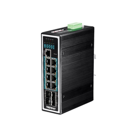 TRENDnet TI-PG1284I - Switch - L2+ - managed - 8 x 10/100/1000 (PoE+) Produktbild