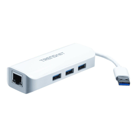 TRENDnet TU3-ETGH3 - Netzwerkadapter - USB 3.0 Produktbild