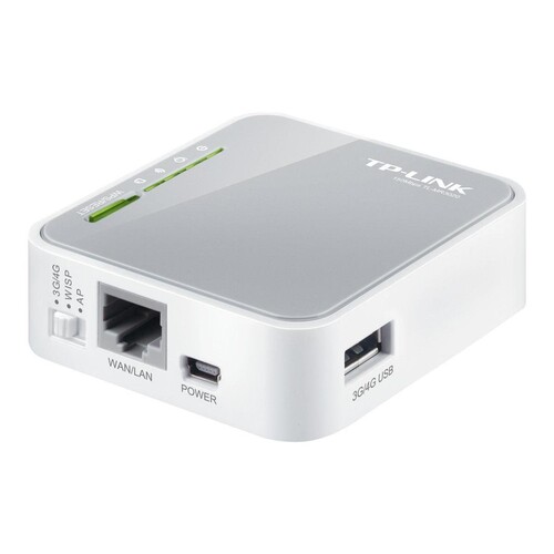 TP-LINK TL-MR3020 - Wireless Router 2,4 GHz Produktbild Additional View 3 L