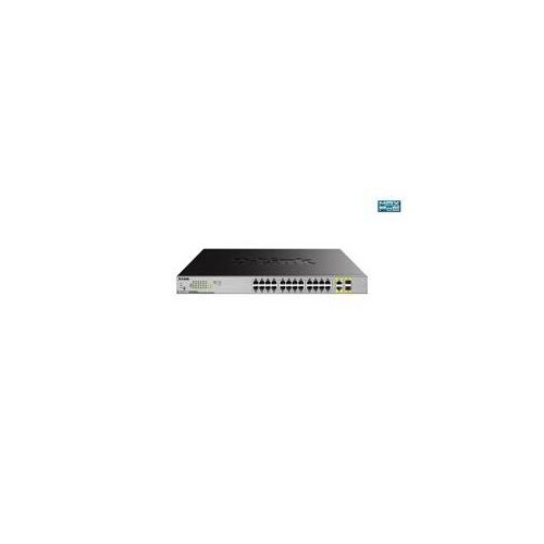 D-Link DGS 1026MP - Switch - unmanaged - 24 x 10/100/1000 (PoE) Produktbild Additional View 3 L