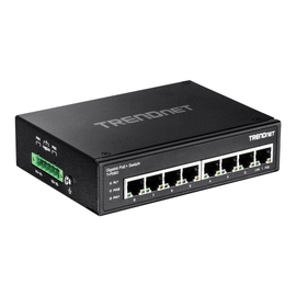 TRENDnet TI-PG80 - Switch - unmanaged - 8 x 100/1000/10000 - an DIN-Schiene montierbar, wandmontierb Produktbild