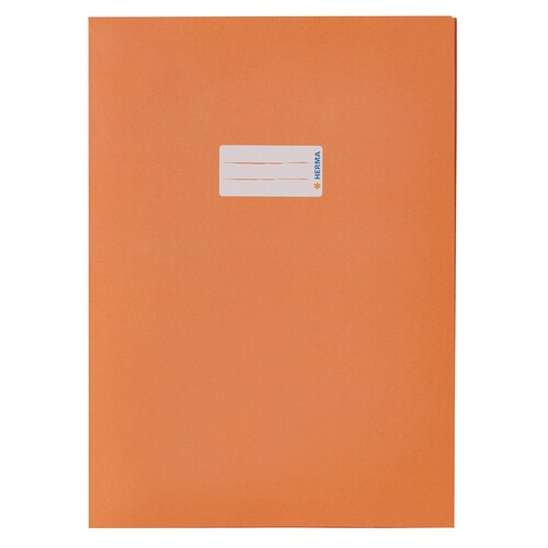 Heftumschlag A4 Recycling orange Altpapier Herma 5534 Produktbild