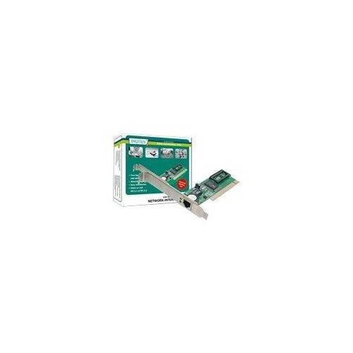 DIGITUS Single Port Fast Ethernet Netzwerkkarte, RJ45, PCI, Realtek Chipsatz Produktbild