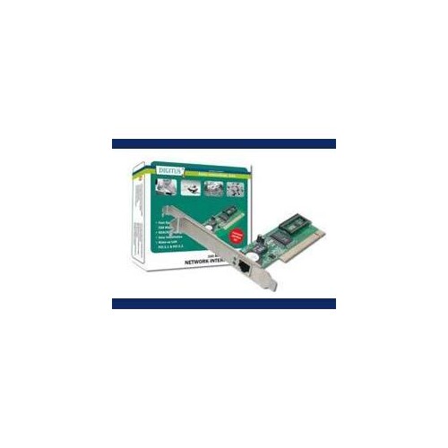 DIGITUS Single Port Fast Ethernet Netzwerkkarte, RJ45, PCI, Realtek Chipsatz Produktbild Additional View 1 L