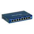 Netgear GS108 - Switch - 8 x 10/100/1000 - Desktop Produktbild Additional View 1 S