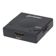 Manhattan HDMI Switch 2-Port, 1080p, Connects x2 HDMI sources to x1 display, Automatic and Manual Sw Produktbild Additional View 1 S