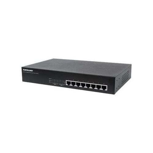 IC Intracom Intellinet 8-Port Gigabit Ethernet PoE+ Switch, 8 x PoE ports, IEEE 802.3at/af Power-ove Produktbild