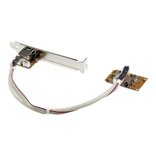 StarTech.com Mini PCI Express Gigabit Ethernet Netzwerkkarte Produktbild Additional View 1 L