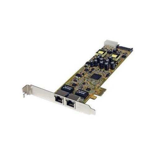 StarTech.com Dual Port PCI Express Gigabit Netzwerkkarte Produktbild Additional View 3 L