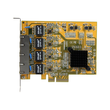 StarTech.com 4 Port PCIe Gigabit Netzwerkkarte Produktbild Additional View 1 S