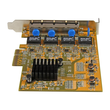 StarTech.com 4 Port PCIe Gigabit Netzwerkkarte Produktbild Additional View 2 S