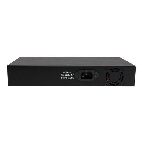 StarTech.com Switch - managed - 8 x 10/100/1000 Produktbild Additional View 2 L