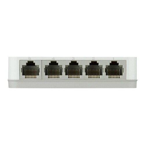 D-Link GO-SW-5G - Switch - unmanaged - 5 x 10/100/1000 Produktbild Additional View 2 L