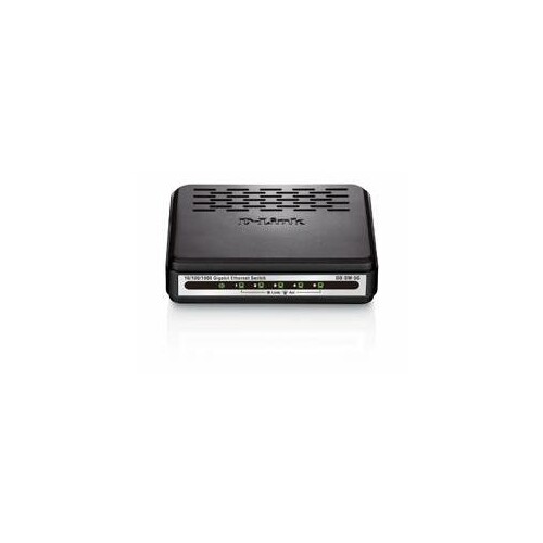 D-Link GO-SW-5G - Switch - unmanaged - 5 x 10/100/1000 Produktbild Additional View 4 L