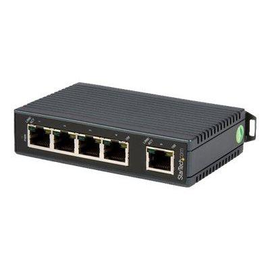 StarTech.com Industrieller 5 Port Ethernet Switch zur DIN-Schienen Montage Produktbild