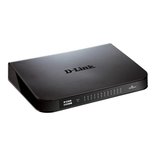 D-Link GO-SW-24G - Switch - unmanaged - 24 x 10/100/1000 Produktbild Additional View 2 L