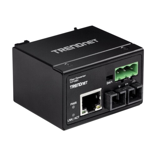 TRENDnet TI-F10SC - Medienkonverter - 100Mb LAN Produktbild Additional View 2 L