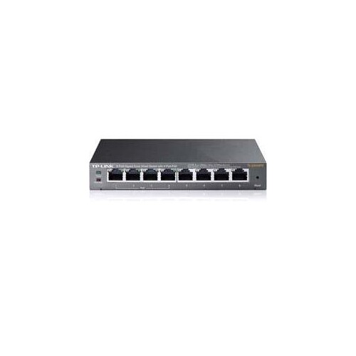 TP-LINK Easy Smart TL-SG108PE - Switch - Smart - 4 x 10/100/1000 (4 PoE+) Produktbild Additional View 4 L