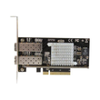 StarTech.com 10G Network Card - 2x 10G Open SFP+ Multimode LC Fiber Connector - Intel 82599 Chip - G Produktbild Additional View 2 S