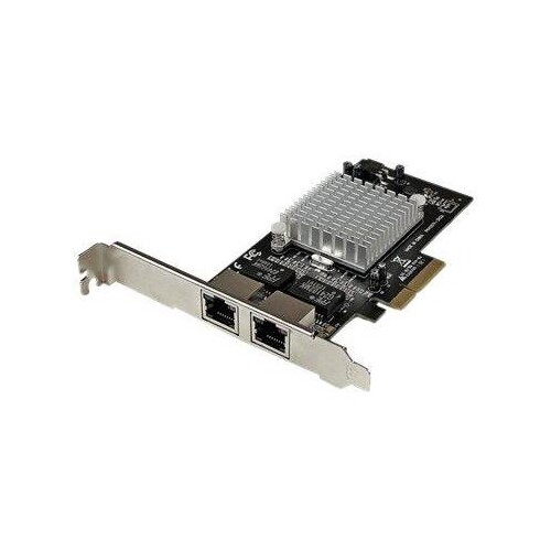 StarTech.com Dual Port PCI Express (PCIe x4) Gigabit Ethernet Server Adapter - 2 Port Network Card - Produktbild