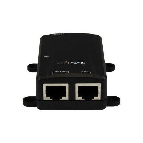 StarTech.com 1 Port Gigabit Power over Ethernet Injektor 48V / 30W Produktbild Additional View 1 L
