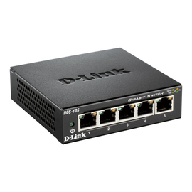 D-Link DGS 105 - Switch - 5 x 10/100/1000 - Desktop Produktbild