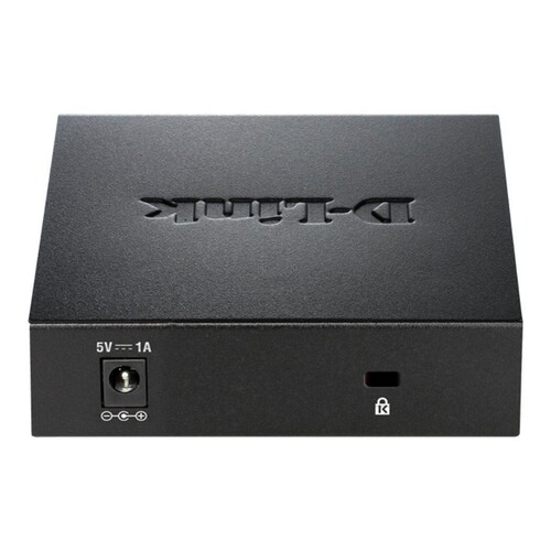 D-Link DGS 105 - Switch - 5 x 10/100/1000 - Desktop Produktbild Additional View 2 L