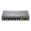 D-Link DES 1008PA - Switch - unmanaged - 4 x 10/100 (PoE) Produktbild Additional View 2 S