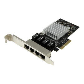 StarTech.com 4 Port PCI Express Gigabit Ethernet Netzwerkkarte Produktbild