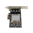 StarTech.com 4 Port PCI Express Gigabit Ethernet Netzwerkkarte Produktbild Additional View 2 S