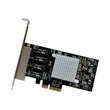 StarTech.com 4 Port PCI Express Gigabit Ethernet Netzwerkkarte Produktbild Additional View 3 S