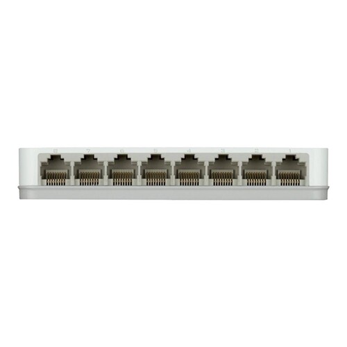 D-Link GO-SW-8G - Switch - unmanaged - 8 x 10/100/1000 Produktbild Additional View 2 L