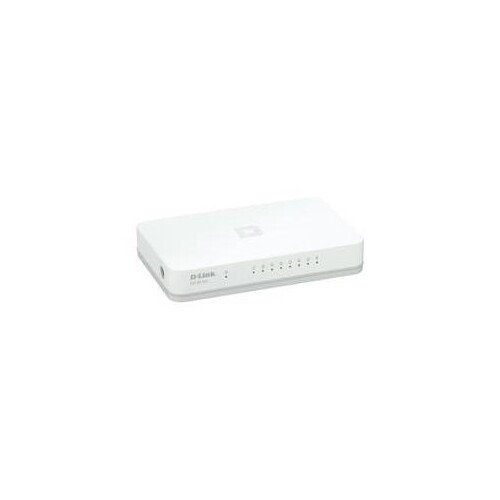 D-Link GO-SW-8G - Switch - unmanaged - 8 x 10/100/1000 Produktbild Additional View 4 L