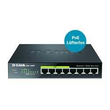 D-Link DGS 1008P - Switch - unmanaged - 4 x 10/100/1000 (PoE) Produktbild Additional View 3 S