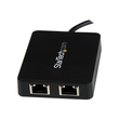 StarTech.com USB-C auf Dual-Gigabit Ethernet Adapter mit USB (Typ-A) Produktbild Additional View 1 S