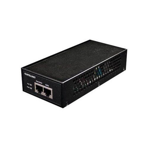 IC Intracom Intellinet Gigabit High-Power PoE+ Injector, 1 x 30 W, IEEE 802.3at/af Power over Ethern Produktbild Additional View 2 L