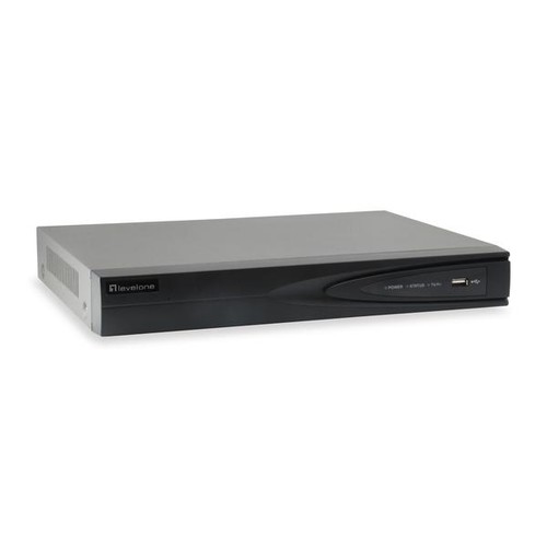 LevelOne NVR-0504 - NVR - 4 Kanäle - netzwerkfähig Produktbild Additional View 1 L