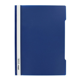 Schnellhefter Vorderdeckel transparent A4 blau Plastik - Neutral - 400152403 Produktbild