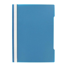 Schnellhefter Vorderdeckel transparent A4 blau Plastik - Neutral - 400152403 Produktbild