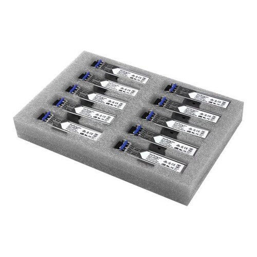 StarTech.com Gigabit LWL SFP Transceiver Modul - Cisco GLC-LH-SMD kompatibel - SM/MM LC - 10km/550m Produktbild Additional View 1 L