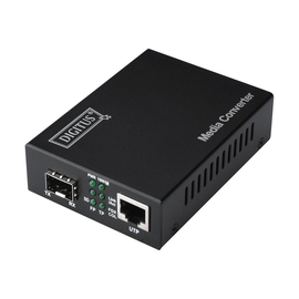 DIGITUS Gigabit Medienkonverter, RJ45 / SFP Produktbild