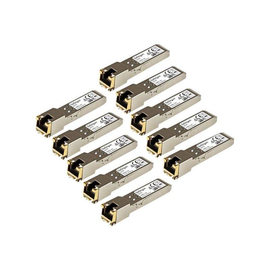 StarTech.com Gigabit RJ45 Kupfer SFP Transceiver Modul - Cisco GLC-T kompatibel - 1000Base-T - Mini- Produktbild