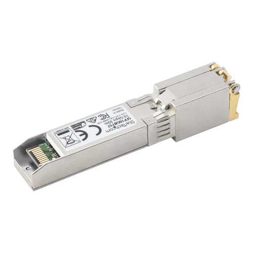 StarTech.com MSA konformes 10 Gigabit Glasfaser SFP+ Transceiver Modul Produktbild Additional View 1 L