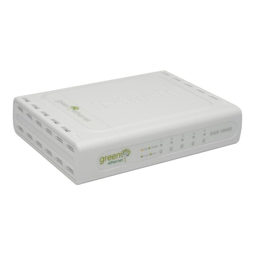 D-Link DGS 1005D - Switch - 5 x 10/100/1000 Produktbild Additional View 1 L