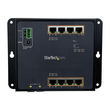 StarTech.com 8 Port PoE+ Gigabit Ethernet Switch plus 2 SFP Ports - Industrieller Managed Gigabit Sw Produktbild Additional View 2 S